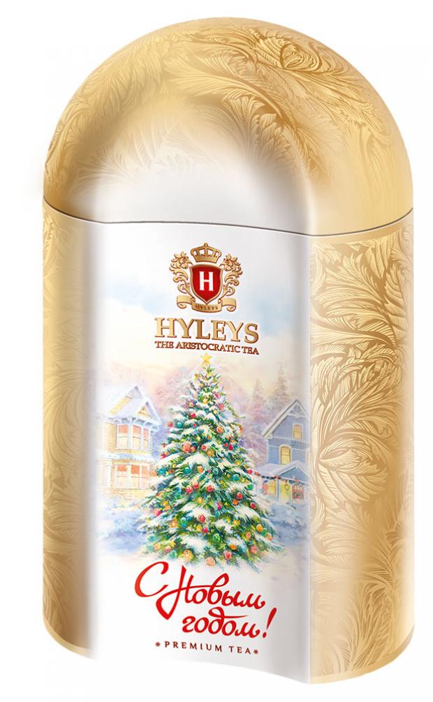 

Чай HYLEYS черный индийский крупнолистовой Зимушка-Зима, 80 г