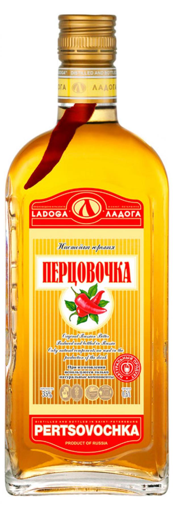 

Настойка «Ладога» Перцовочка горькая Россия, 0,5 л