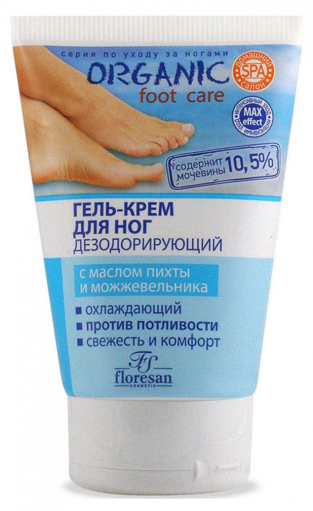 

Гель-крем для ног дезодорирующий Floresan против потливости, 100 г