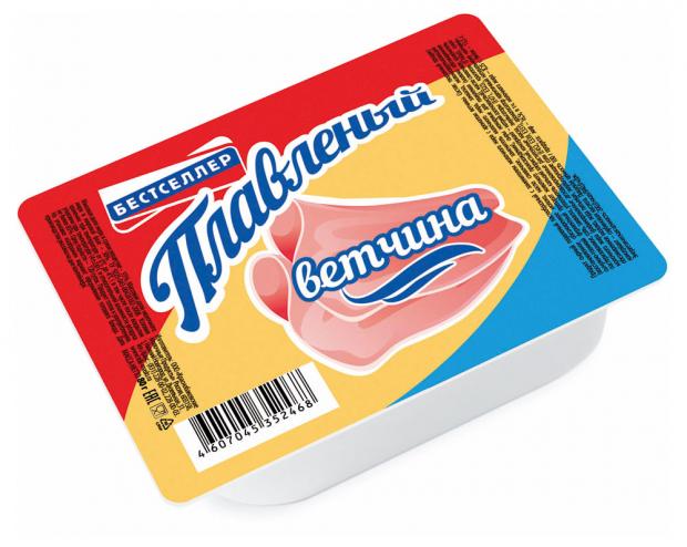 

Продукт плавленый «Бестселлер» с сыром с ароматом ветчины 60%, 160 г