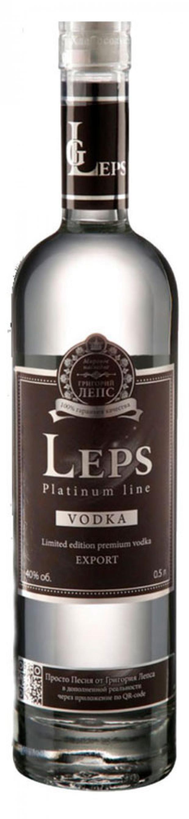

Водка Leps Platinum line Россия, 0,7 л
