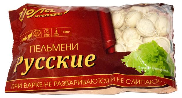 

Пельмени «ЙОЛА» Русские, 750 г