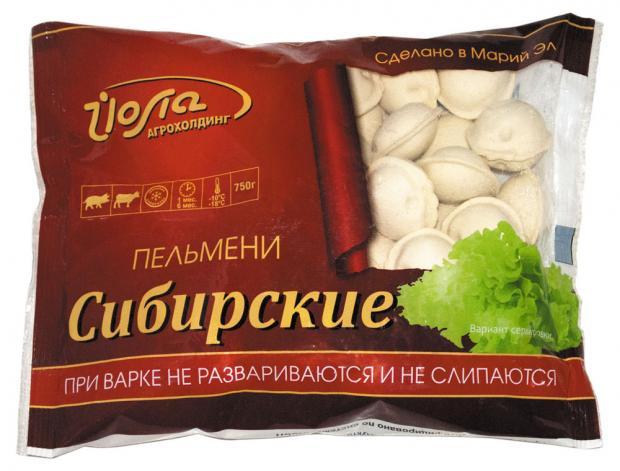 

Пельмени «ЙОЛА» Сибирские, 750 г