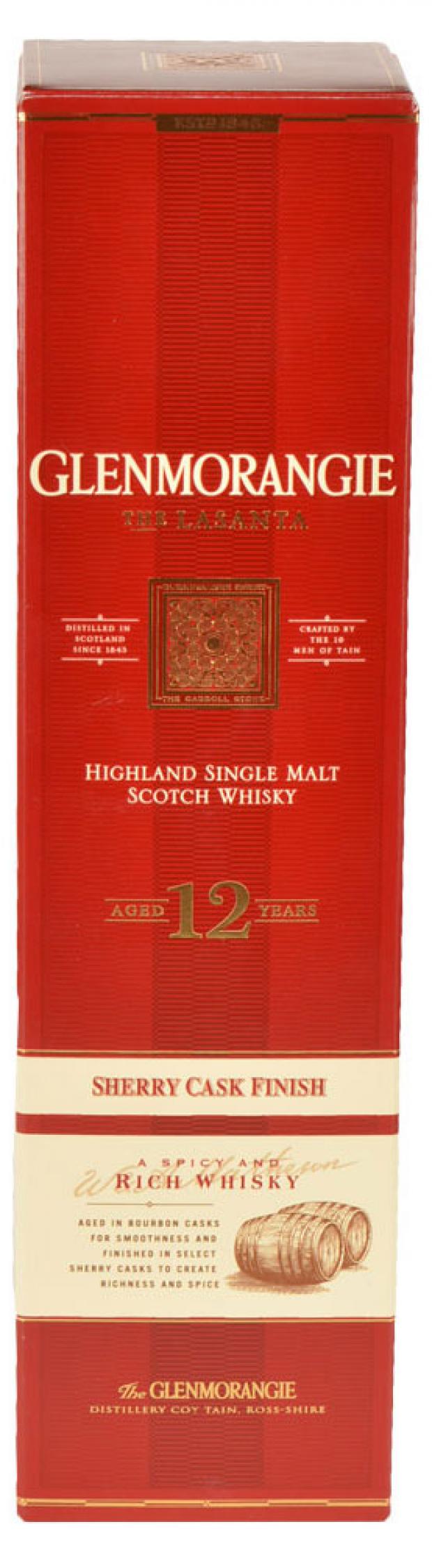 

Виски Glenmorangie 12 Years Old в подарочной упаковке Великобритания, 0,7 л