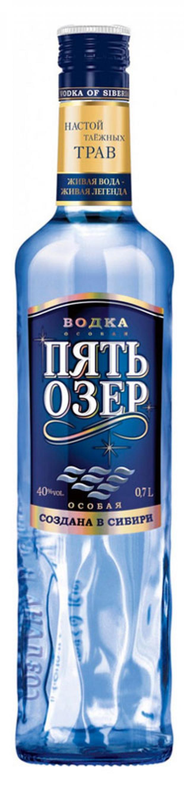 

Водка «Пять Озер» Особая Россия, 0,7 л
