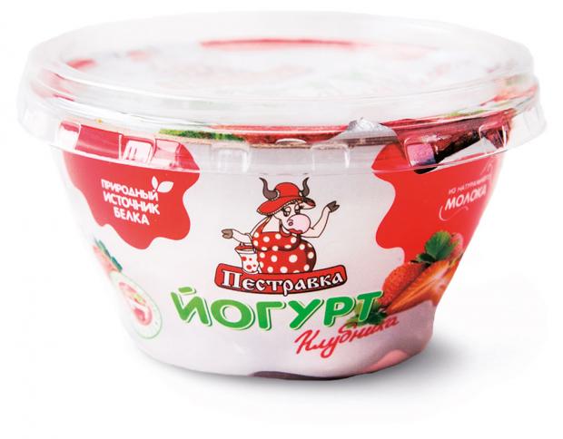 

Йогурт «Пестравка» Клубника 3%, 170 г