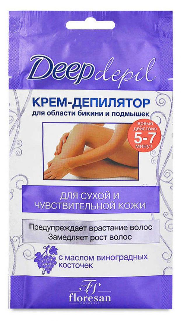 

Крем-депилятор для области бикини и подмышек Floresan, 25 мл