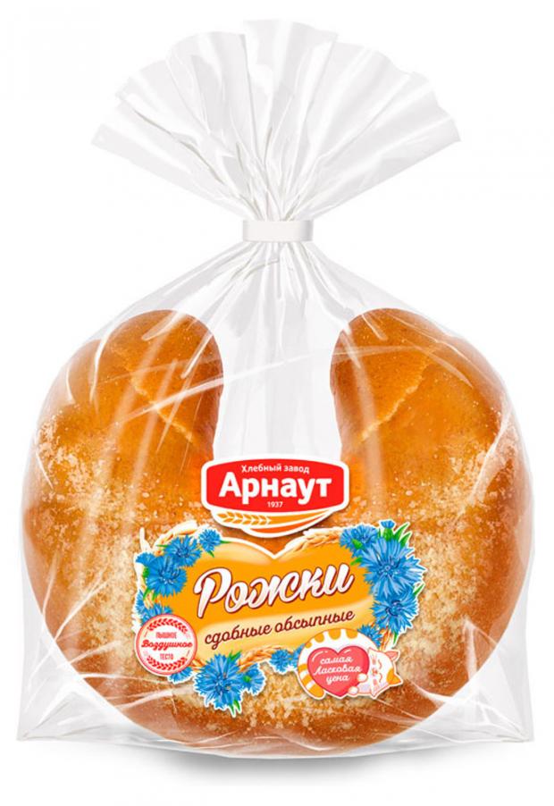 

Рожки сдобные «Арнаут» обсыпные, 200 г
