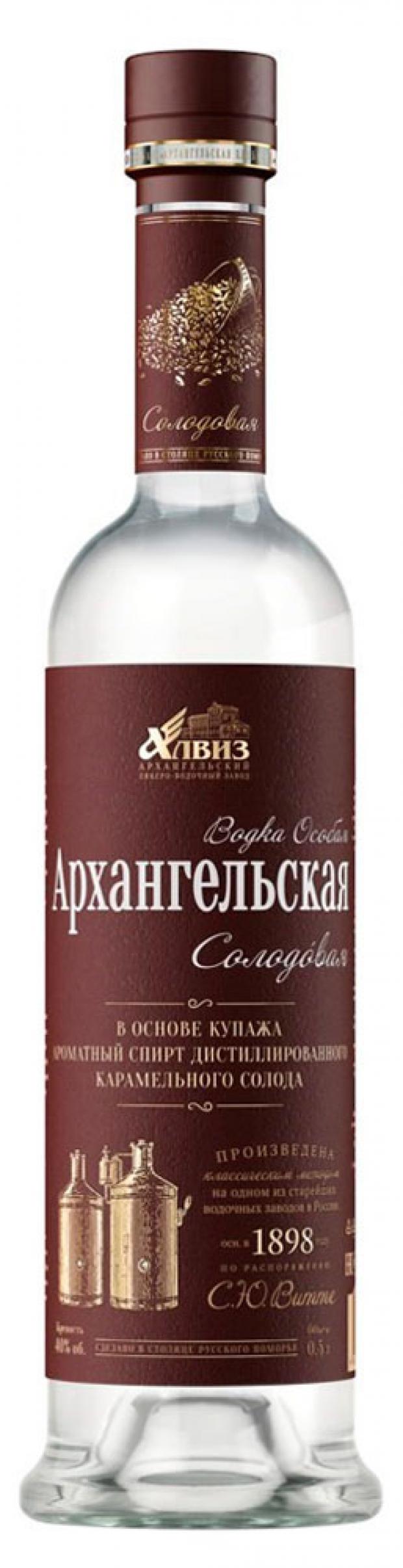 

Водка «Архангельская» солодовая Россия, 0,5 л