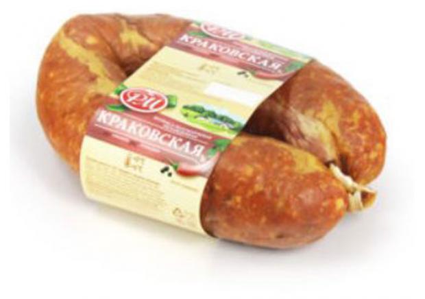 

Колбаса полукопченая «РМ» Краковская, 360 г