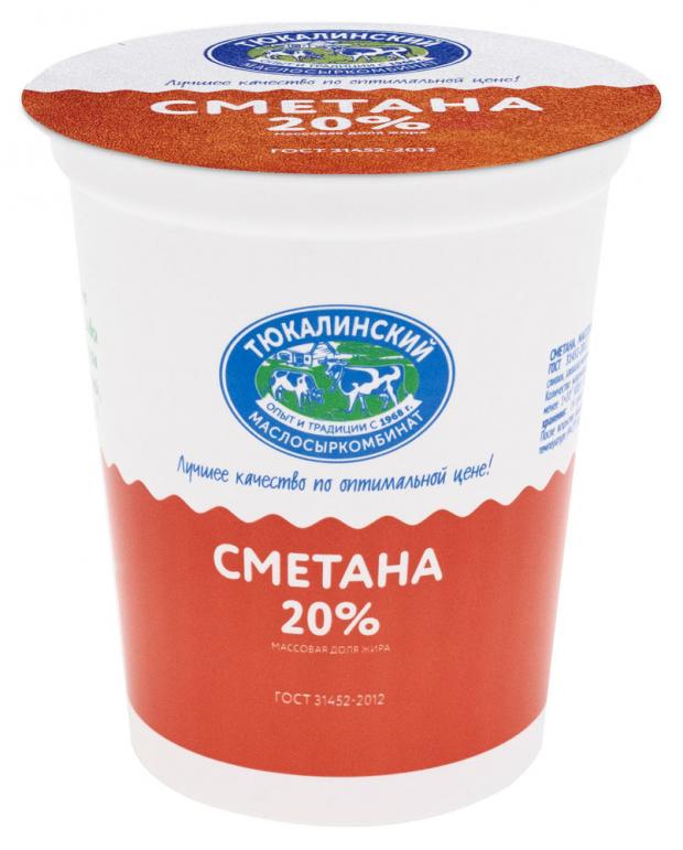 

Сметана «Тюкалинский МСК» 20%, 350 г