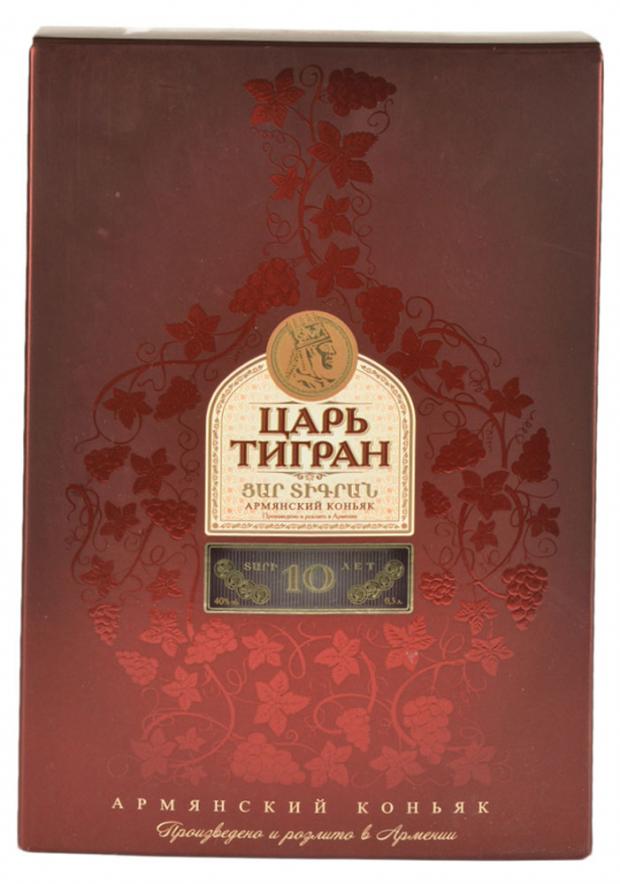 

Коньяк «Царь Тигран» 10 лет в подарочной упаковке Армения, 0,5 л