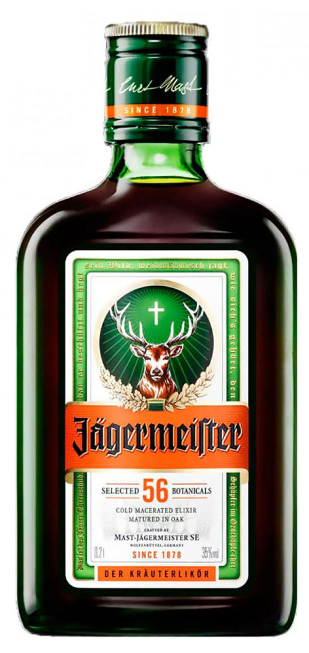 

Ликер Jagermeister Германия, 0,2 л
