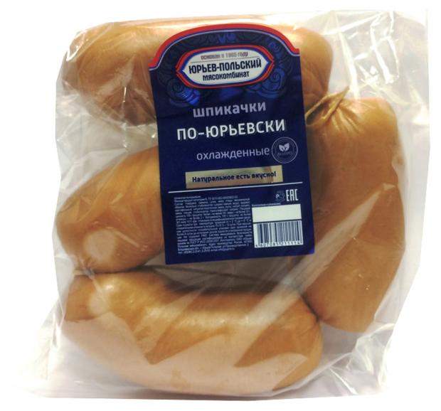 

Шпикачки «Юрьев-Польский мясокомбинат» По-юрьевски, 640 г