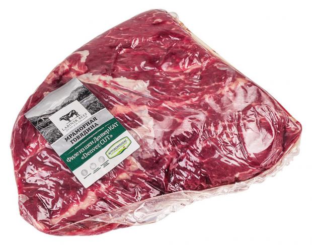 

Филе из шеи говядины Labinsk Beef (0,7-1,2 кг), 1 упаковка ~ 1 кг