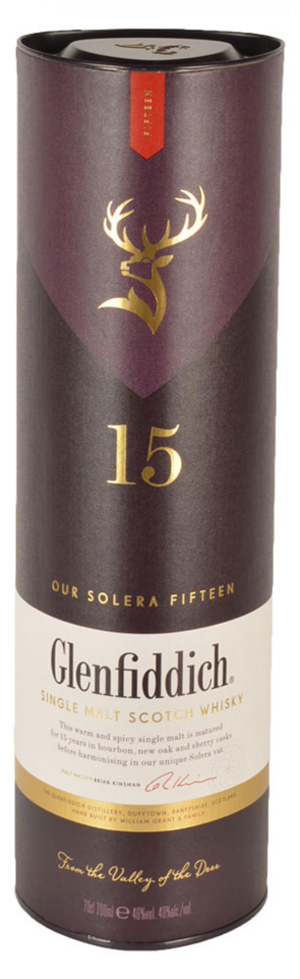 

Виски Glenfiddich 15 Years Old в подарочной упаковке Великобритания, 0,7 л