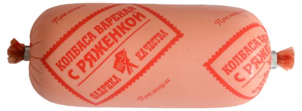 

Колбаса вареная «Фабрика Качества» с ряженкой, 500 г