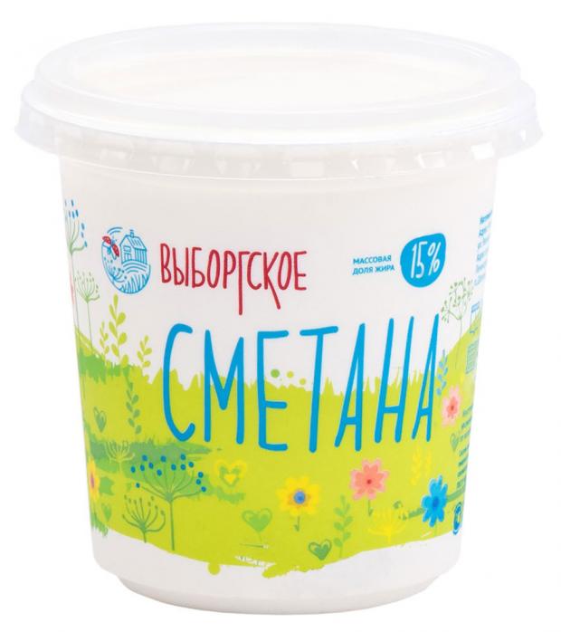 

Сметана «Выборгское» 15%, 350 г