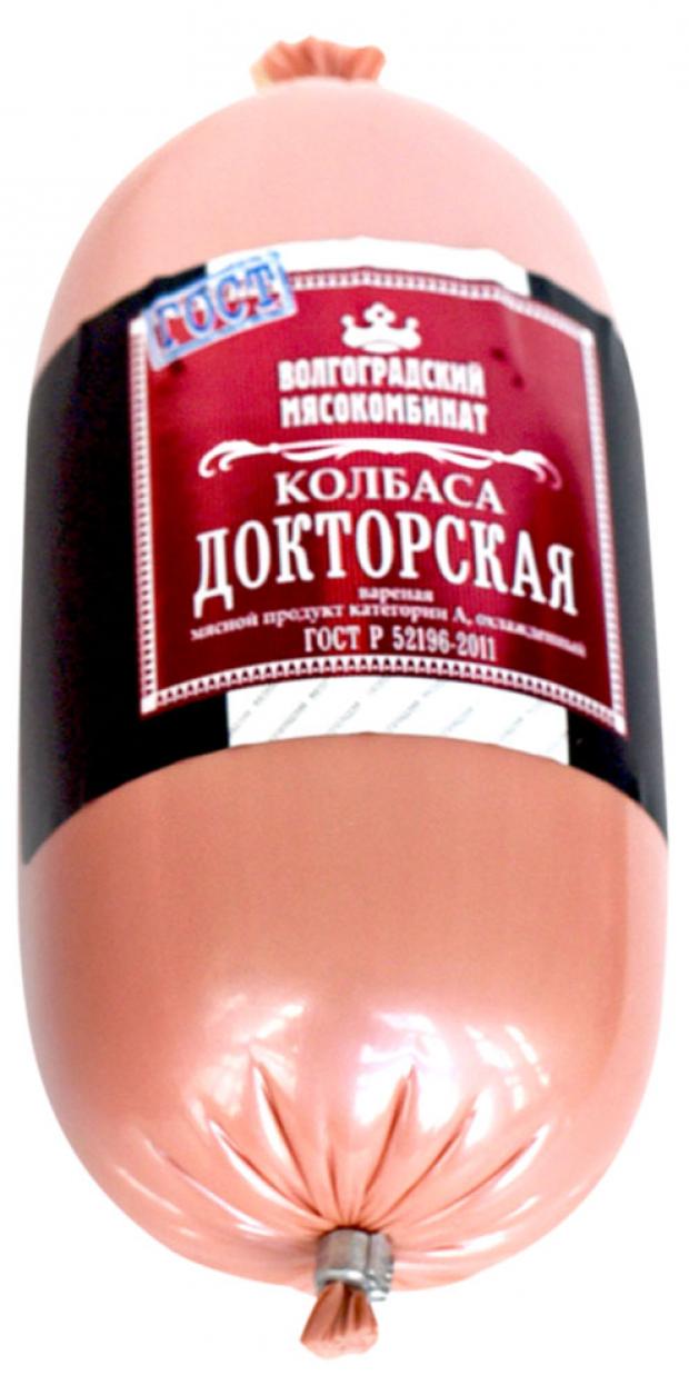 

Колбаса вареная «Волгоградский мясокомбинат» Докторская (0,8-1,2 кг), 1 упаковка ~ 1 кг