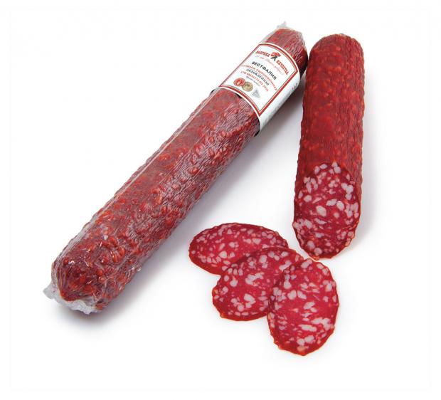 

Колбаса сырокопченая «Фабрика Качества» Вестфалия (0.3 - 0.6 кг), 1 упаковка ~0.4 кг