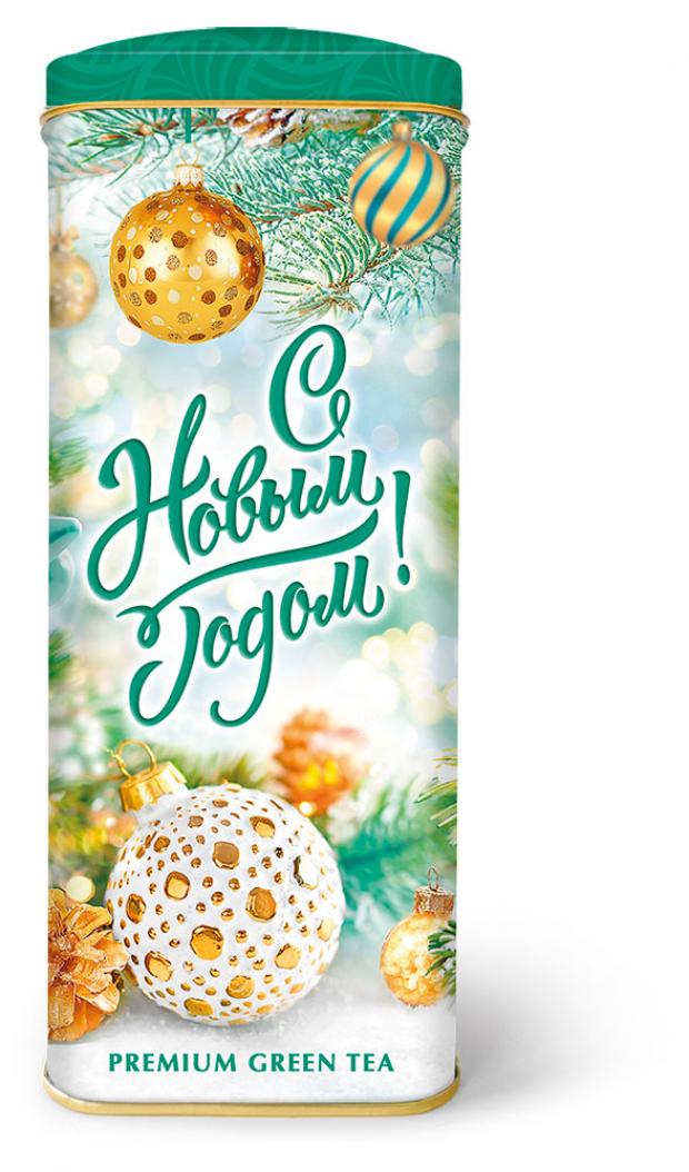 

Чай HYLEYS зеленый китайский крупнолистовой С Новым Годом!, 50 г
