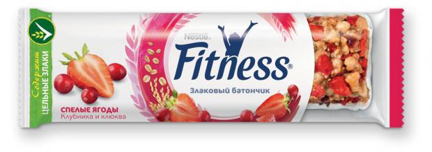 

Батончик злаковый Fitness Спелые ягоды, 23,5 г