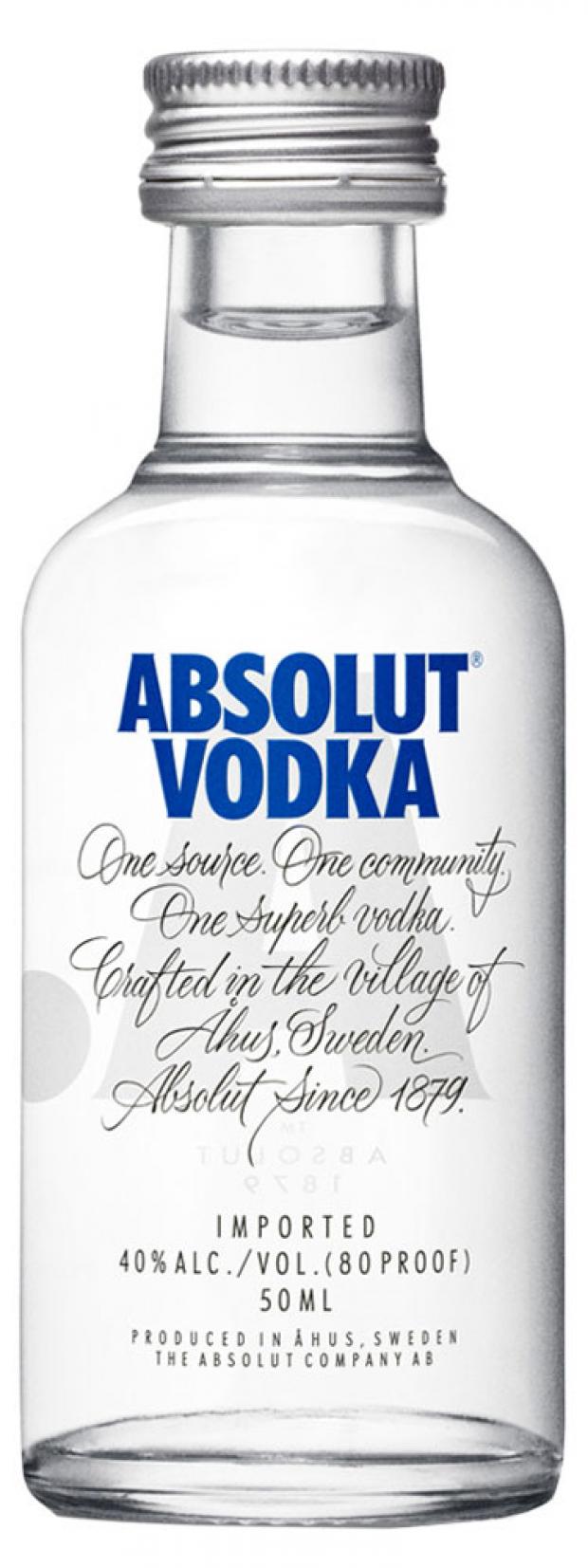 

Водка ABSOLUT Швеция, 0,05 л