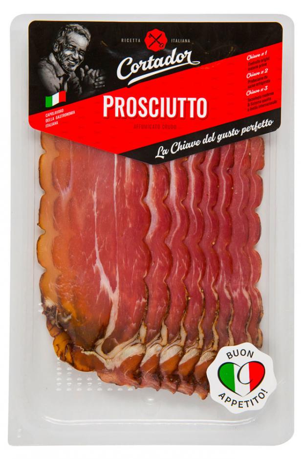 Прошутто сыровяленое Cortador из свинины нарезка 80 г 165₽