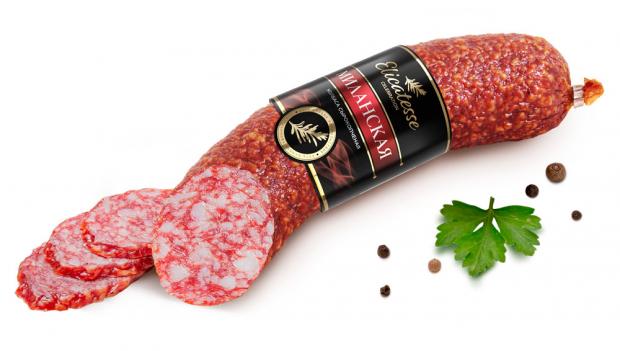 

Колбаса сырокопченая Elicatesse Миланская, 250 г