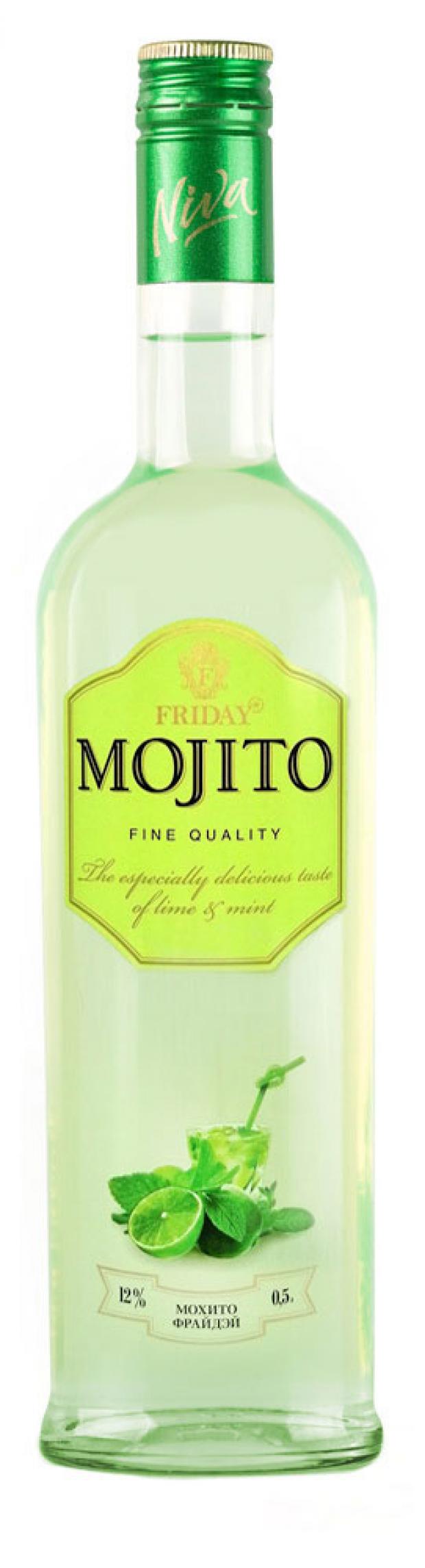 

Напиток спиртной Fridays Mojito Россия, 0,5 л