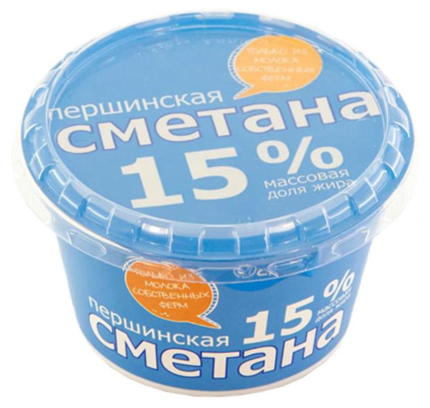 

Сметана «Першинское» 15%, 180 г