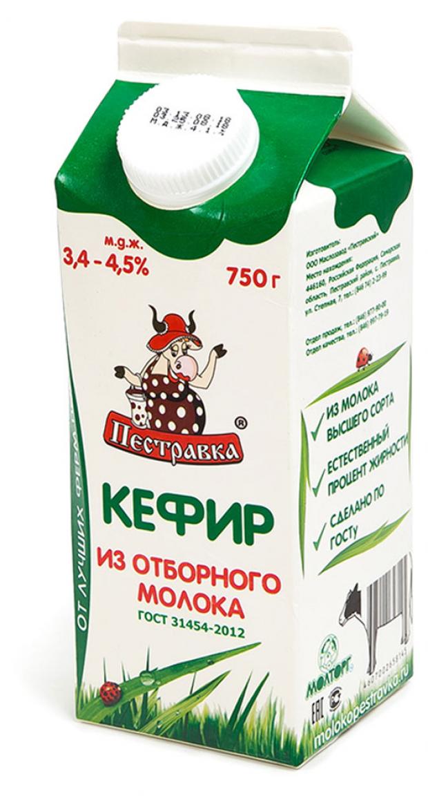 

Кефир «Пестравка» 3,4-4,5%, 750 г