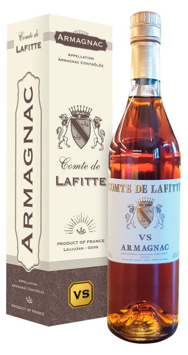 

Арманьяк Comte de Lafitte VS Франция, 0,7 л