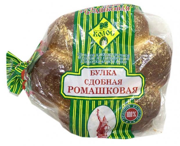 

Булка сдобная «Колос» Ромашковая, 350 г