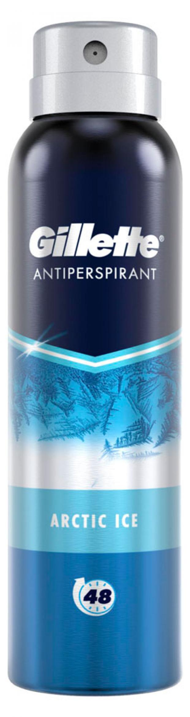 

Дезодорант-антиперспирант спрей мужской Gillette Arctic Ice, 150 мл
