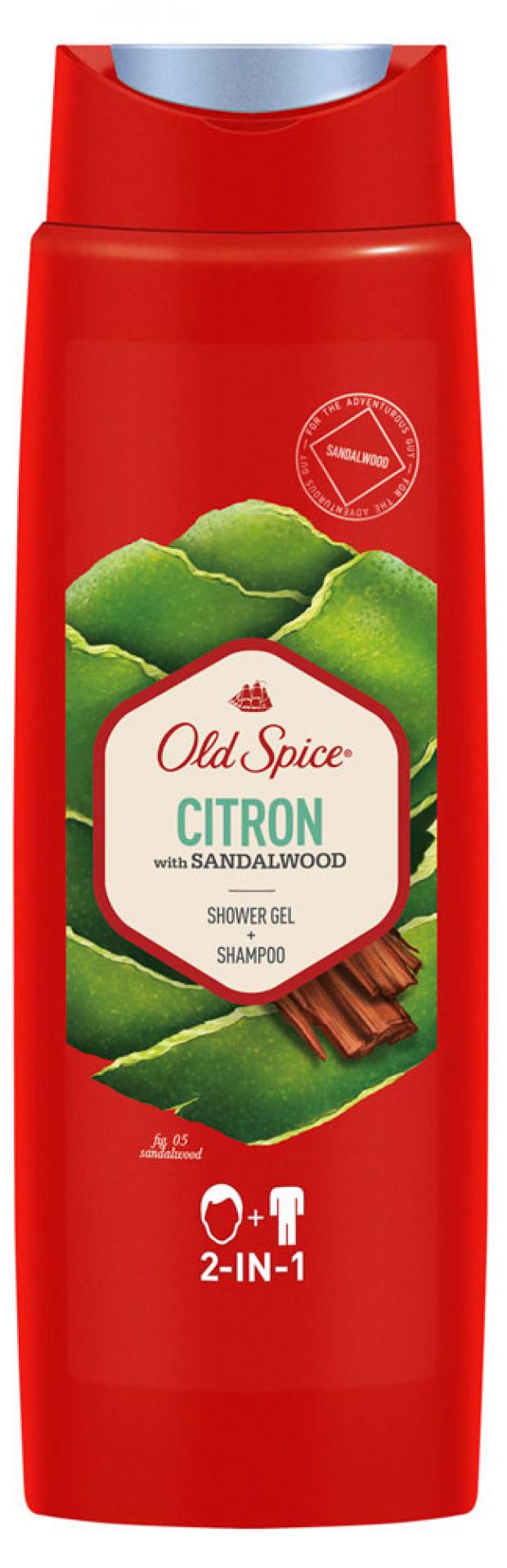 

Гель-шампунь для душа Old Spice Citron 2в1, 250 мл