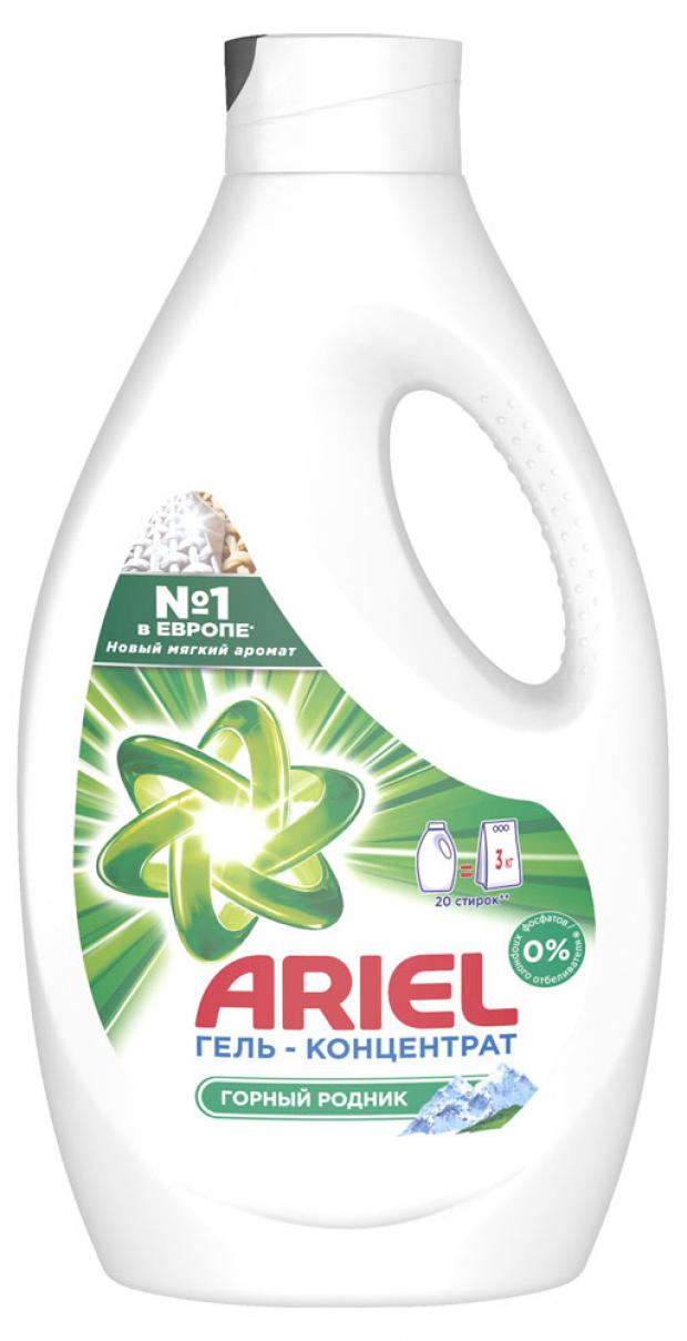 

Гель для стирки Ariel Горный родник, 1,3 л