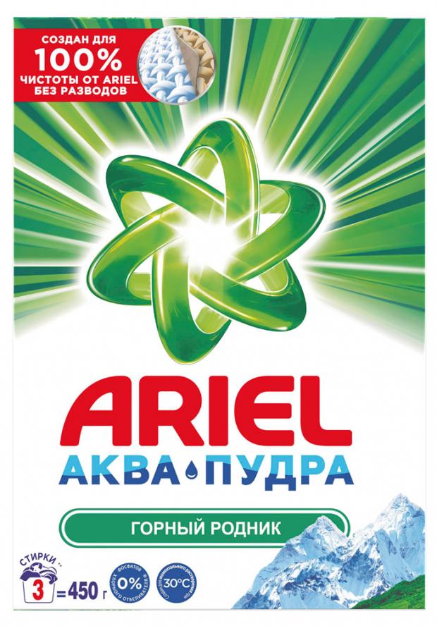 

Стиральный порошок Ariel Горный родник автомат, 450 г
