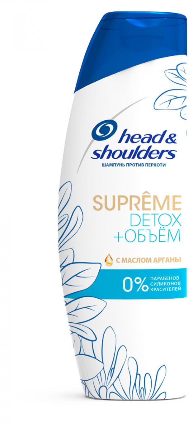 

Шампунь для волос Head&Shoulders Supreme Detox Объём с маслом арганы, 300 мл