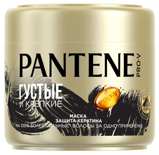 Маска для волос Pantene густые и крепкие 300 мл 299₽