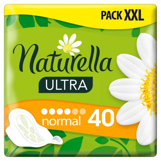 Прокладки гигиенические Naturella Ultra normal ароматизированные экстракт ромашки 40 шт 286₽