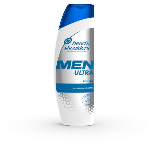

Шампунь для волос Head&Shoulders Men Ultra Detox, 360 мл