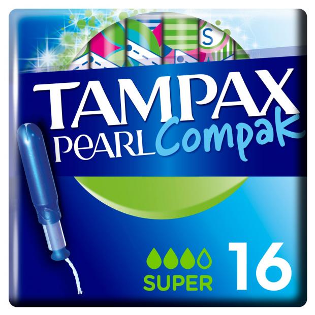 Тампоны гигиенические Tampax Super Duo с аппликатором 16 шт 286₽