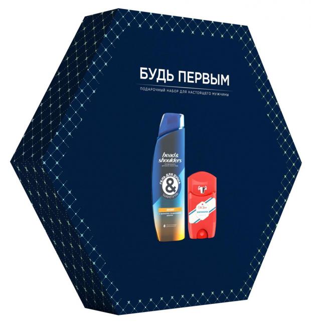 

Подарочный набор Гель-шампунь для душа Head&Shoulders, 360 мл + Дезодорант стик Old SpiceWhitewater, 50 мл