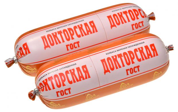 

Колбаса вареная «Компур» Докторская категория А (0,7-1 кг), 1 упаковка ~0,7 кг