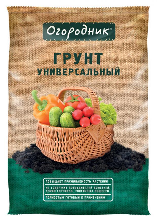 

Грунт универсальный «Огородник», 25 л