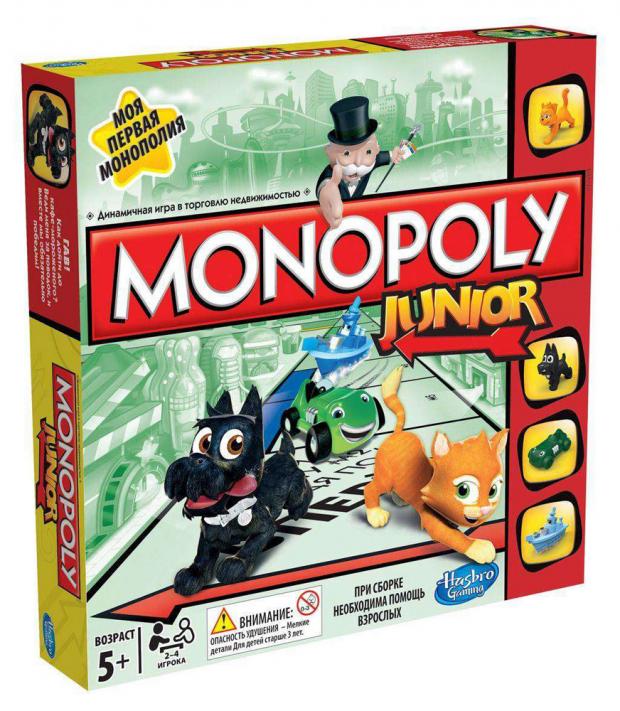 

Игра настольная MONOPOLY A6984 Монополия Джуниор
