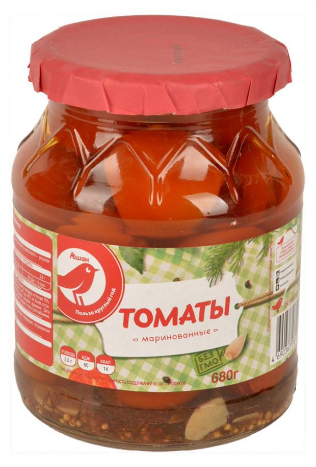 

Томаты маринованные Auchan Красная Птица, 680 г