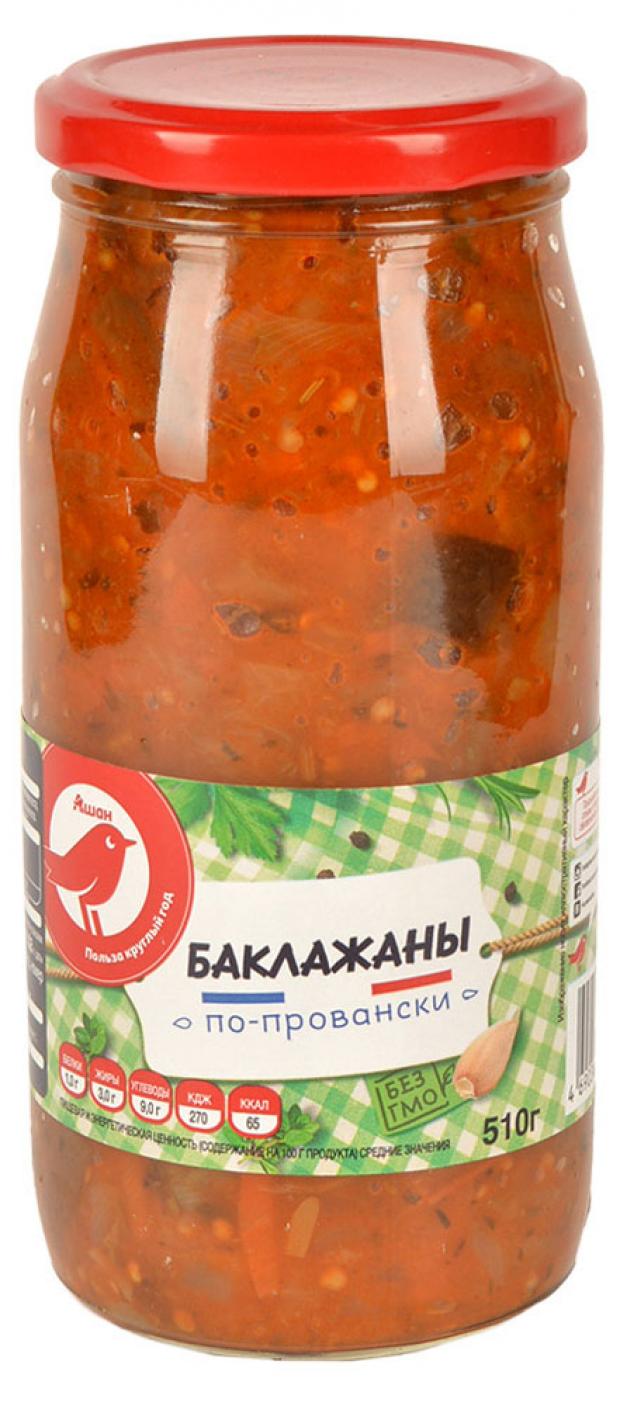 

Баклажаны по-провански Auchan Красная Птица, 510 г
