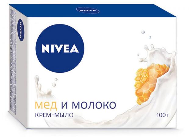 Крем-мыло Nivea Мед и Молоко, 100 г